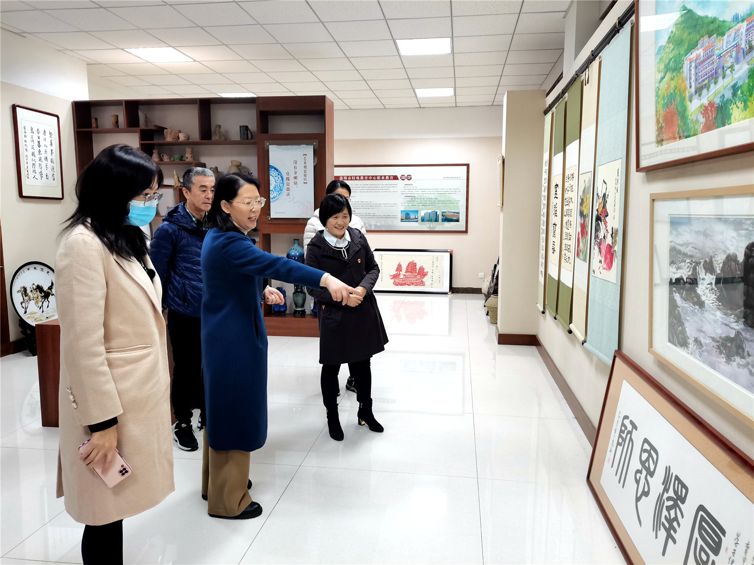 高新區(qū)實驗幼兒園到市特教中心參觀交流